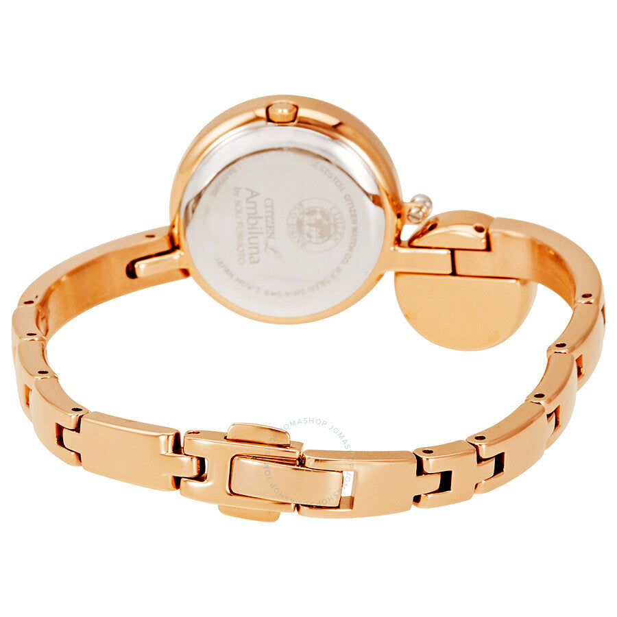 Citizen Silhouette Quartz Rose Gold Ladies Watch EW5493-85X - Dawson Watches #3