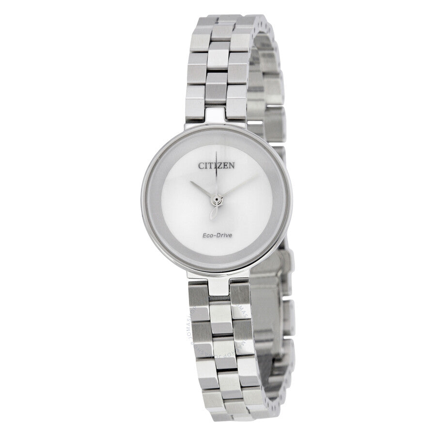 Citizen Silhouette Silver Dial Ladies Watch EW5500-81A - Dawson Watches