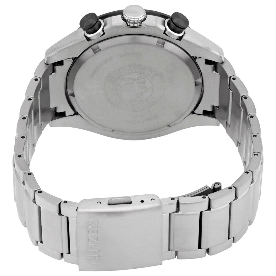 Citizen Silver Dial Eco-Drive Super Titanium Chronograph Watch CA4241-55A - Dawson Watches #3
