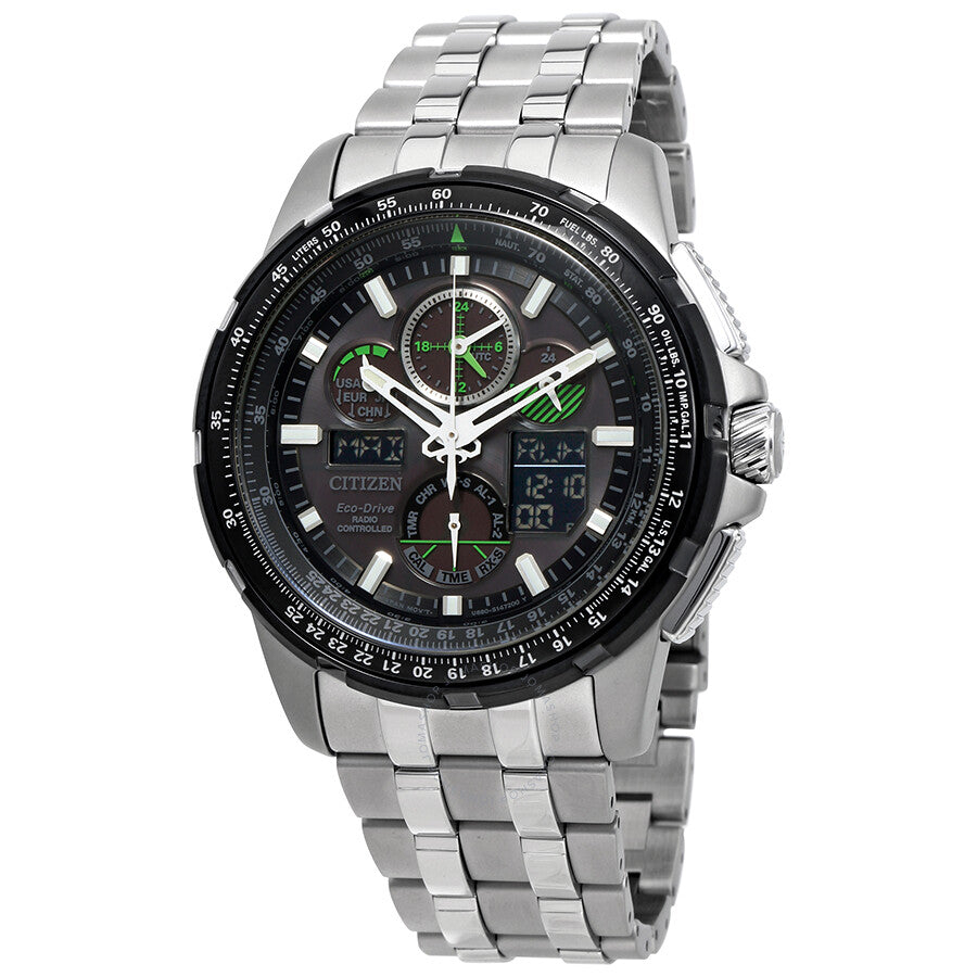 Citizen Skyhawk A-T Eco-Drive Stainless Steel Men's Watch JY8051-59E - Dawson Watches