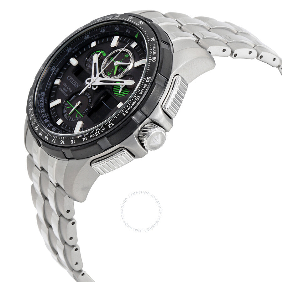 Citizen Skyhawk A-T Eco-Drive Stainless Steel Men's Watch JY8051-59E - Dawson Watches #2