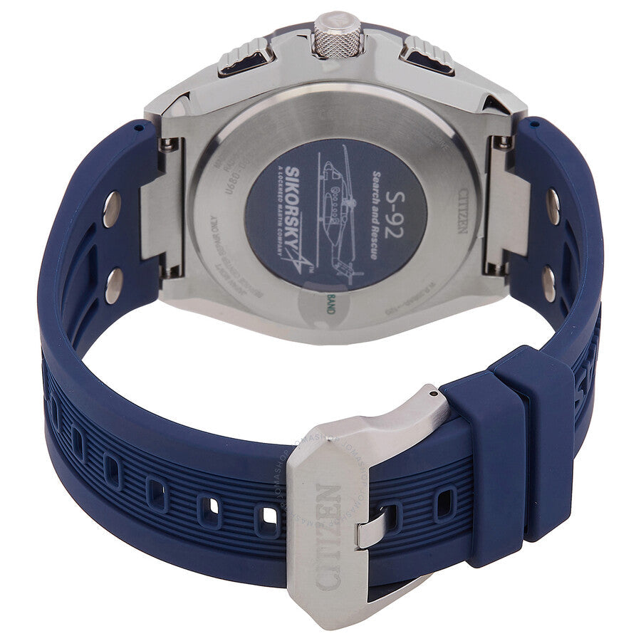 Citizen Special Edition Promaster x Sikorsky S-92 Analog-Digital Blue Dial Men's Watch JY8156-00L - Dawson Watches #3