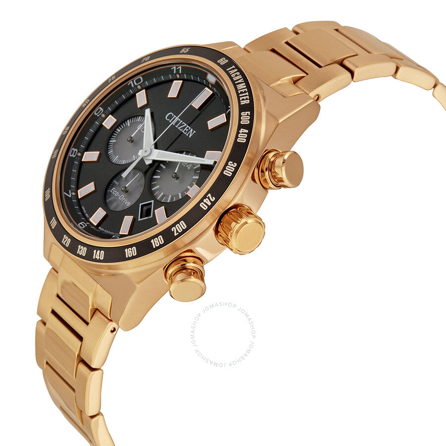 Citizen Sport Chronograph Eco-Drive Black Dial Men's Watch CA4203-54E - Dawson Watches #2