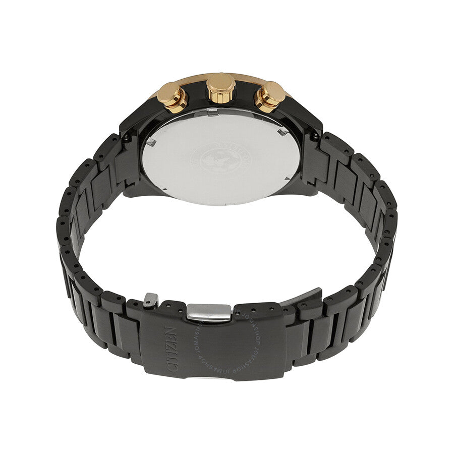 Citizen Sport Chronograph Eco-Drive Charcoal Grey Dial Grey Ion-plated Men's Watch CA4207-53H - Dawson Watches #3