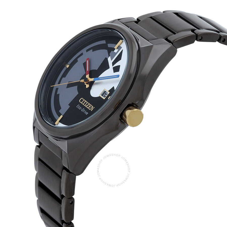 Citizen Star Wars Classic Eco-Drive Black Dial Men's Watch AW1578-51W - Dawson Watches #2