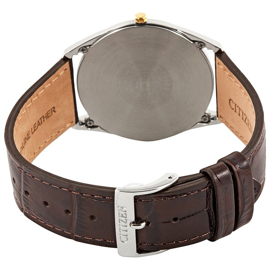 Citizen Stiletto Eco-Drive White Dial Men's Watch AR3074-03A - Dawson Watches #3