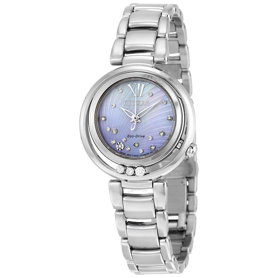 Citizen Sunrise Eco-Drive Diamond Dial Ladies Watch EM0320-59D - Dawson Watches