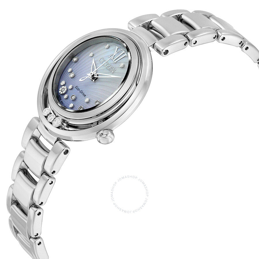 Citizen Sunrise Eco-Drive Diamond Dial Ladies Watch EM0320-59D - Dawson Watches #2