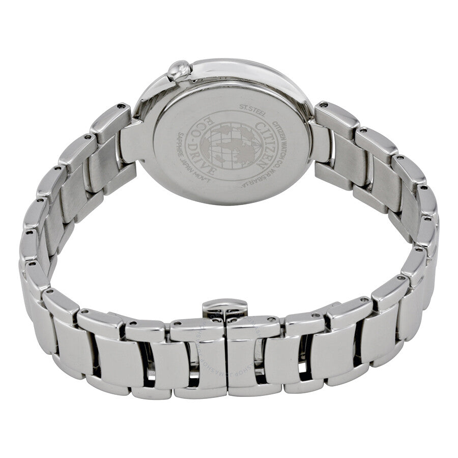 Citizen Sunrise Eco-Drive Mother of Pearl Stainless Steel Ladies Watch EM0330-55D - Dawson Watches #3