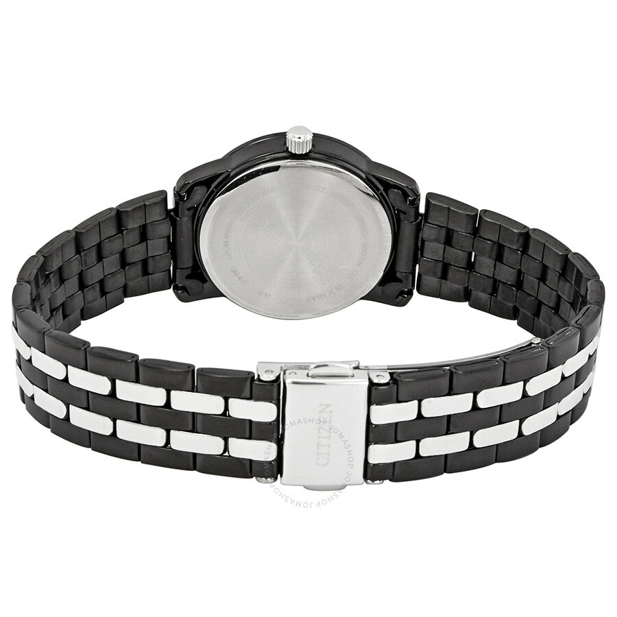 Citizen Swarovski Crystal Black Dial Ladies Watch EU6037-57E - Dawson Watches #3