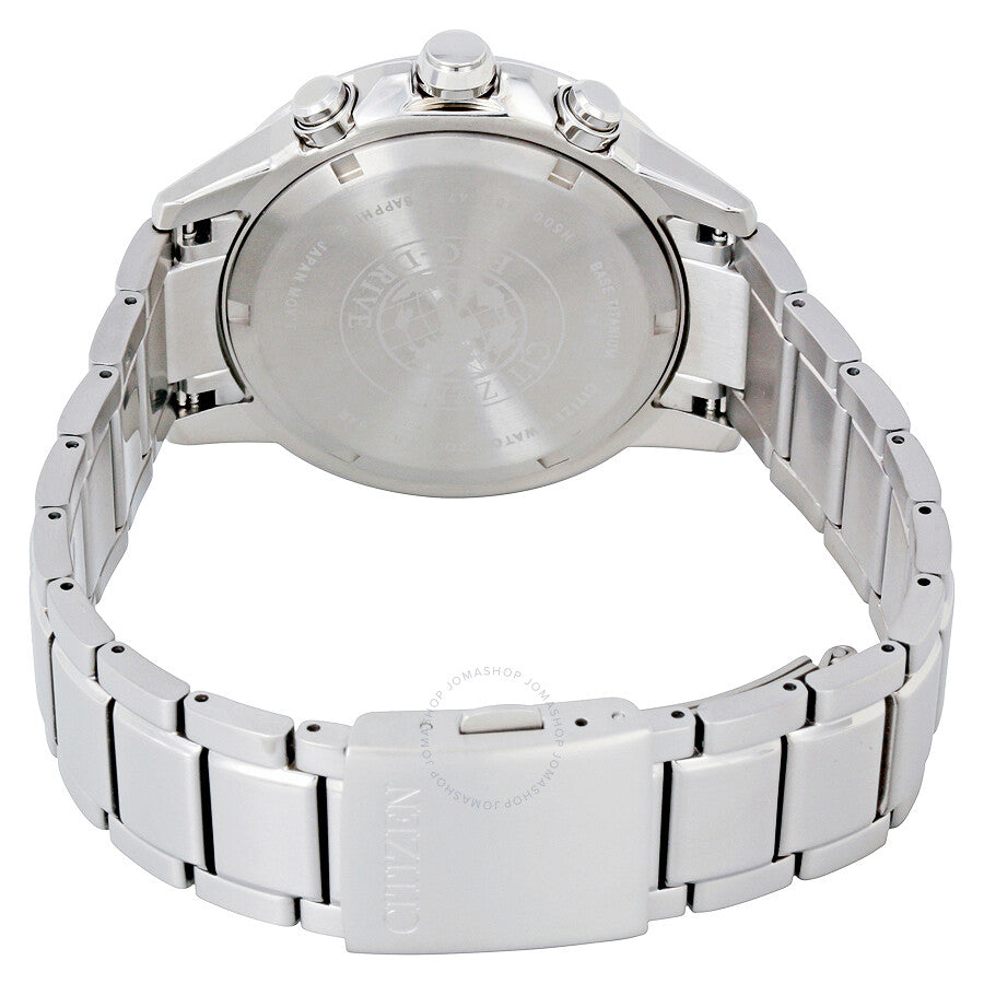 Citizen TI + IP Chronograph Silver Dial Men's Watch AT2340-56A - Dawson Watches #3
