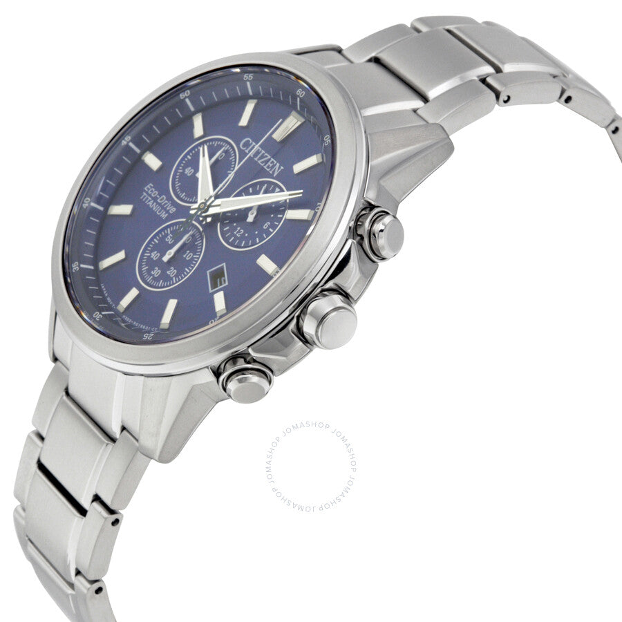 Citizen TI + IP Chronograph Eco-Drive Men's Watch AT2340-56L - Dawson Watches #2