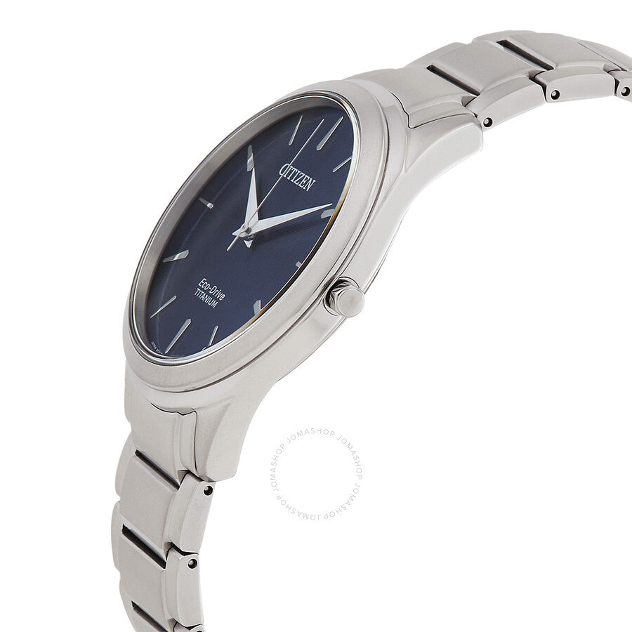 Citizen Titanium Quartz Blue Dial Titanium Men's Watch BJ6520-82L - Dawson Watches #2