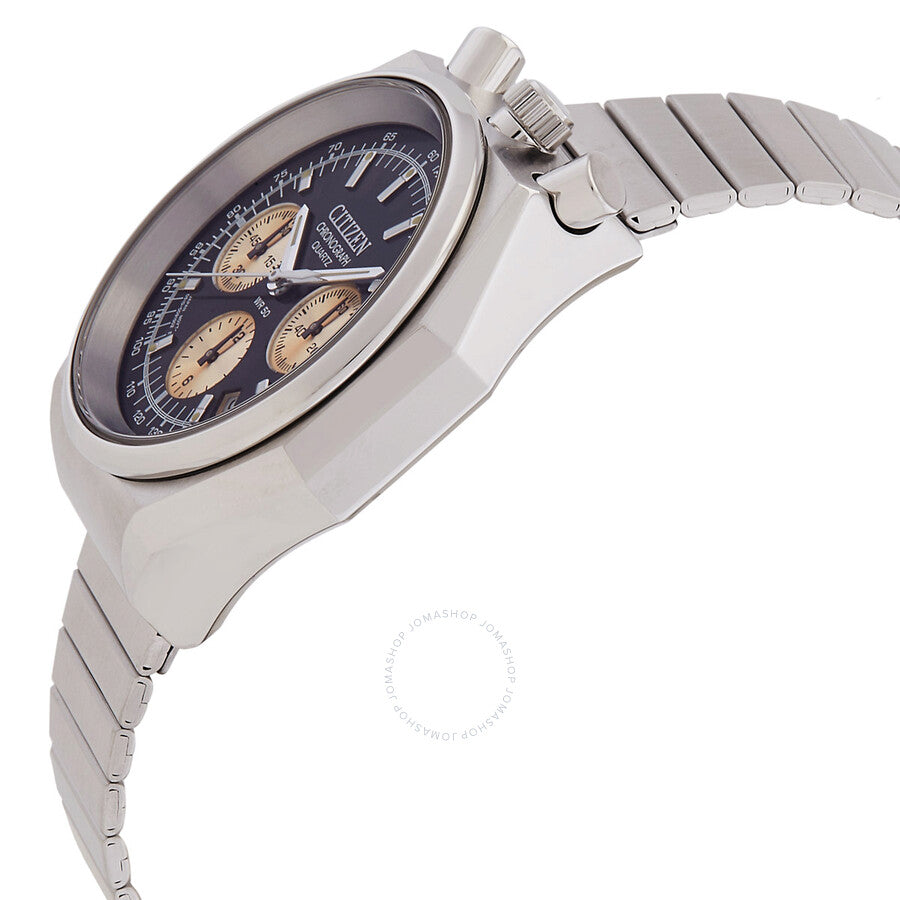 Citizen Tsuno Chronograph Quartz Black Dial Men's Watch AN3700-54E - Dawson Watches #2