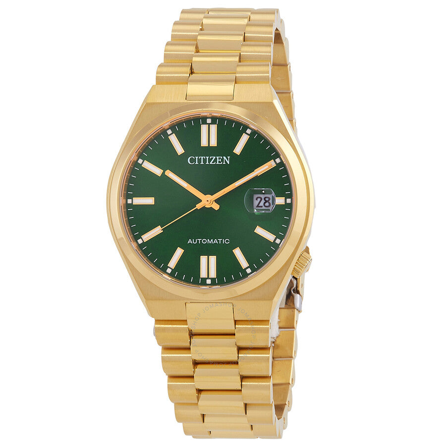 Tsuyosa Automatic Green Dial Watch NJ0152-51X - Dawson Watches