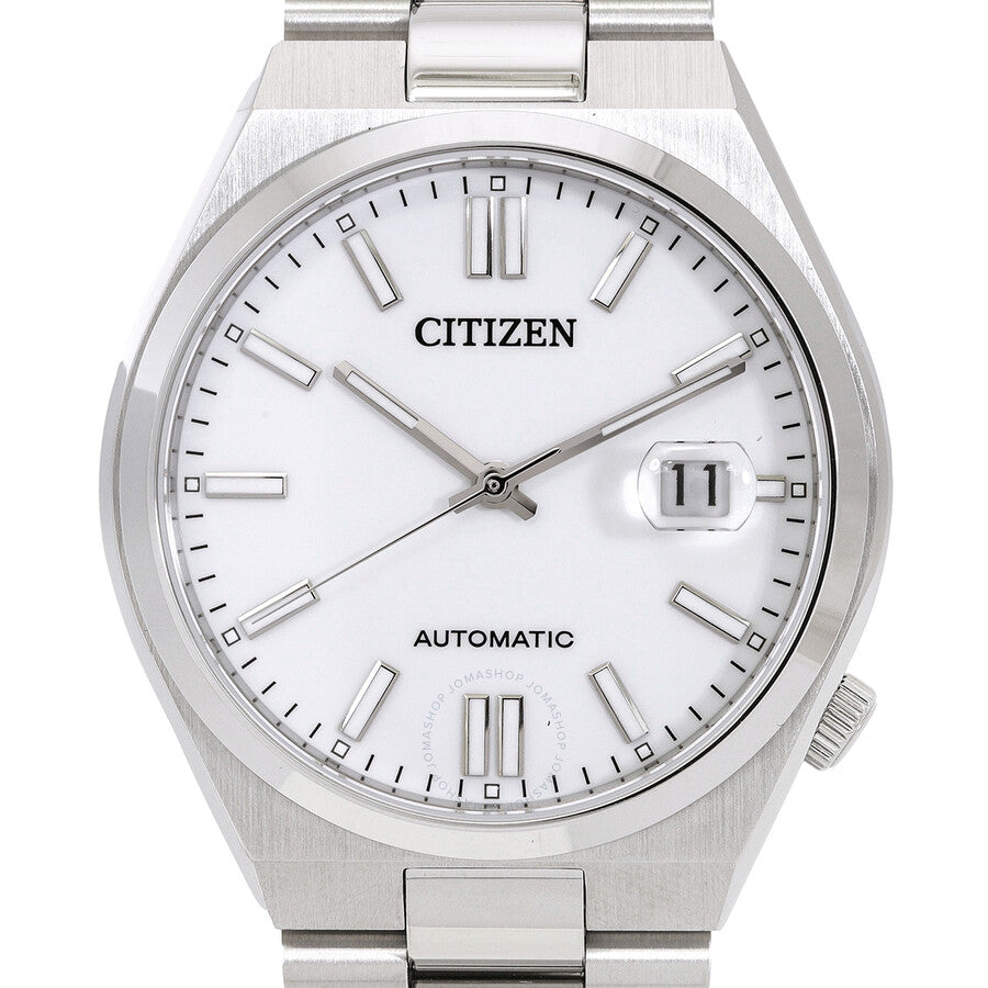 Citizen Tsuyosa Automatic White Dial Stainless Steel Men's Watch NJ0150-81A
