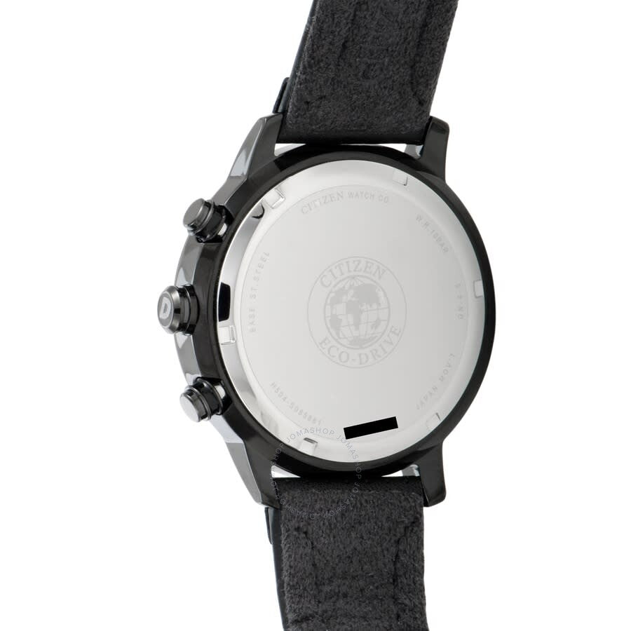 Citizen WDR Chronograph Automatic Black Dial Men's Watch AT2205-01E - Dawson Watches #3