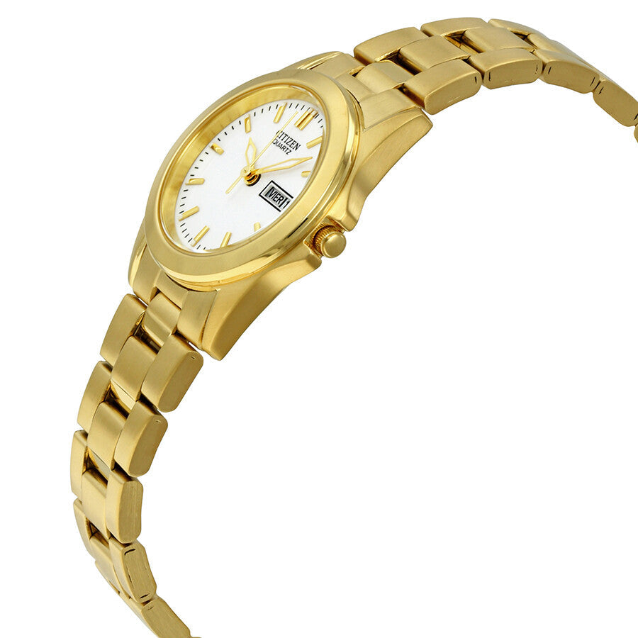 Citizen White Dial Gold-tone Ladies Watch EQ0562-54A - Dawson Watches #2