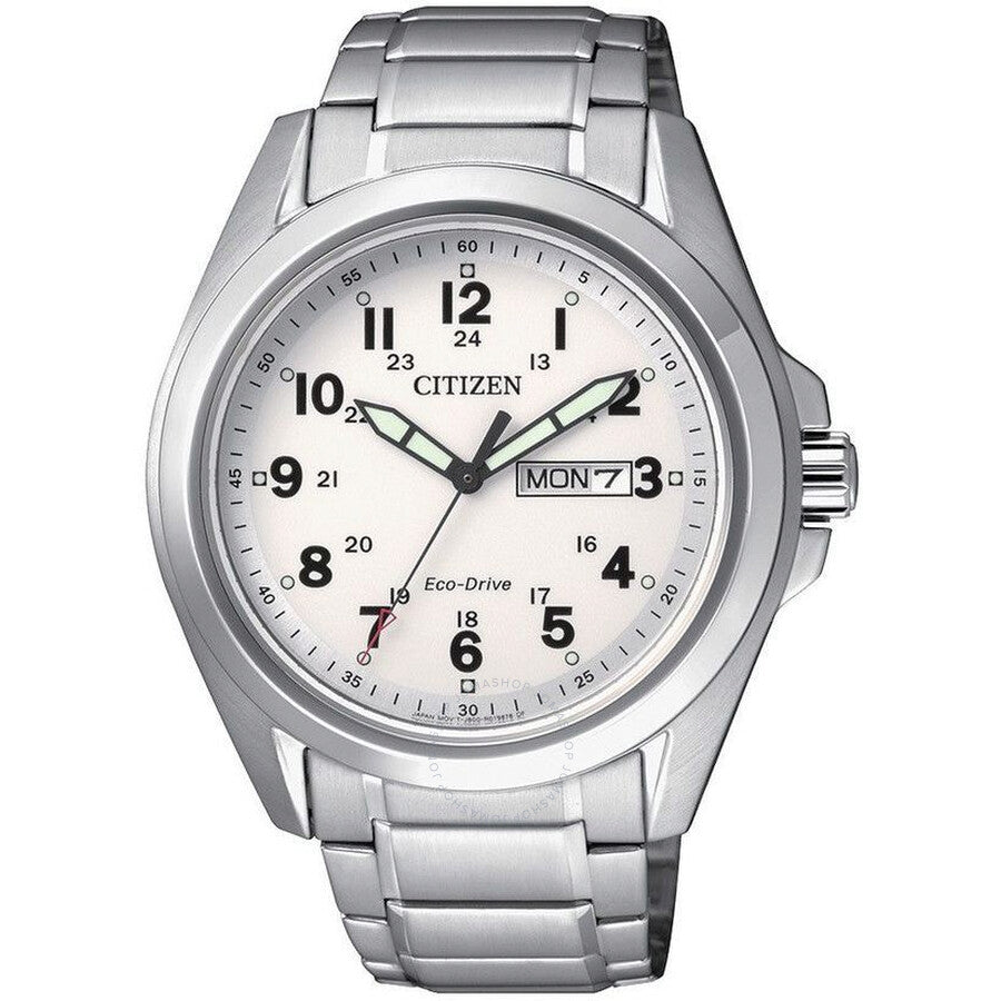 Citizen White Dial Stainless Steel Men's Watch AW0050-58A - Dawson Watches