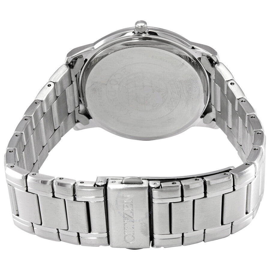 Citizen White Dial Stainless Steel Men's Watch AW1211-80A - Dawson Watches #3