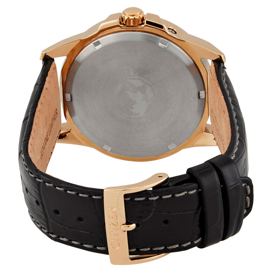 Citizen World Time Eco-Drive Black Dial Men's Watch BX1008-12E - Dawson Watches #3