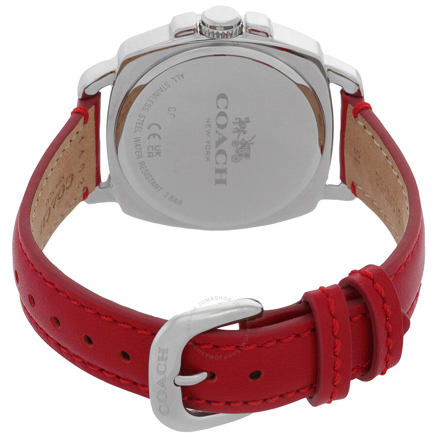 Coach Boyfriend Quartz Crystal Silver Dial Ladies Watch 14502171 - Dawson Watches #3