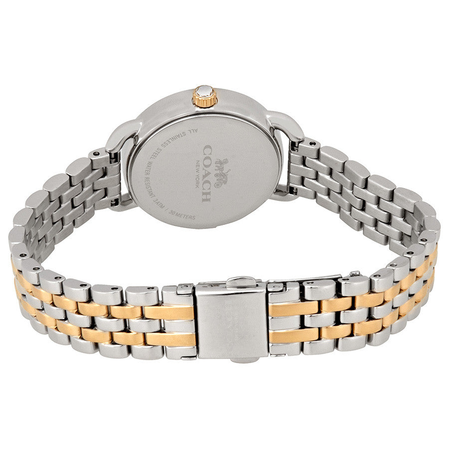 Coach Delancey Mother of Pearl Dial Two-Tone Ladies Watch 14502480