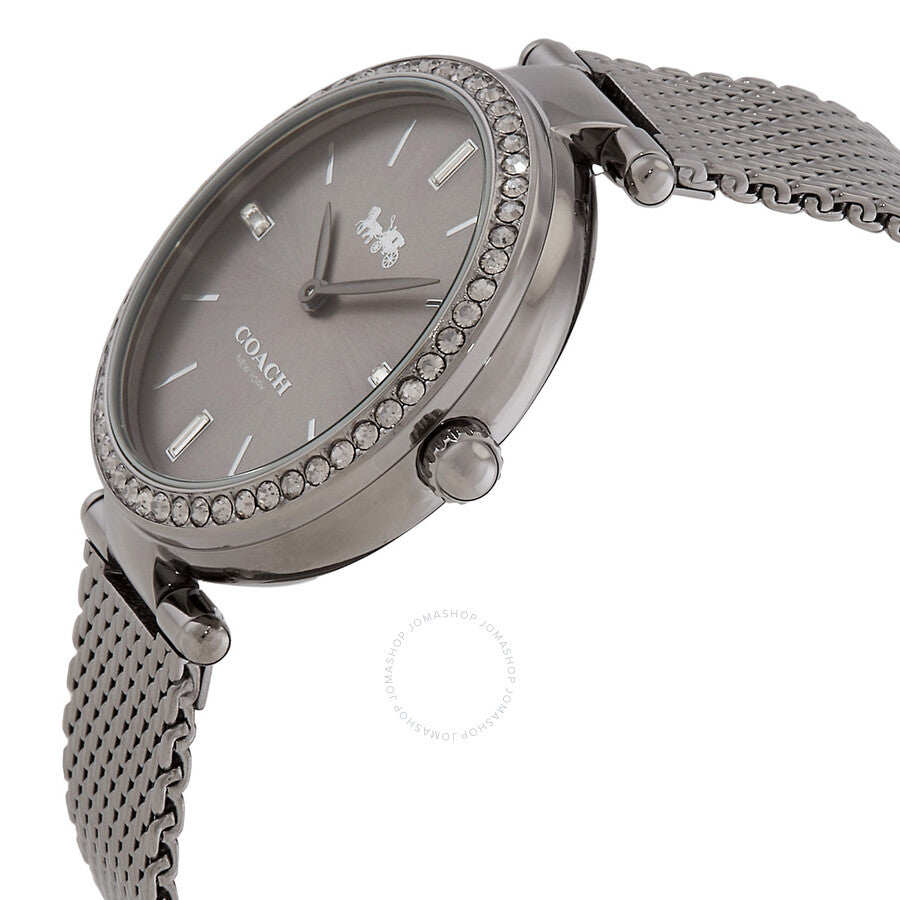 Coach Park Quartz Crystal Grey Dial Ladies Watch 14504099 - Dawson Watches #2