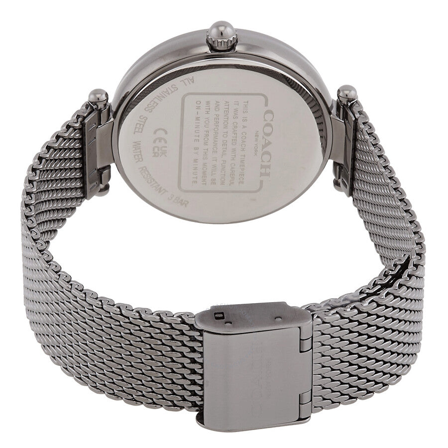 Coach Park Quartz Crystal Grey Dial Ladies Watch 14504099 - Dawson Watches #3