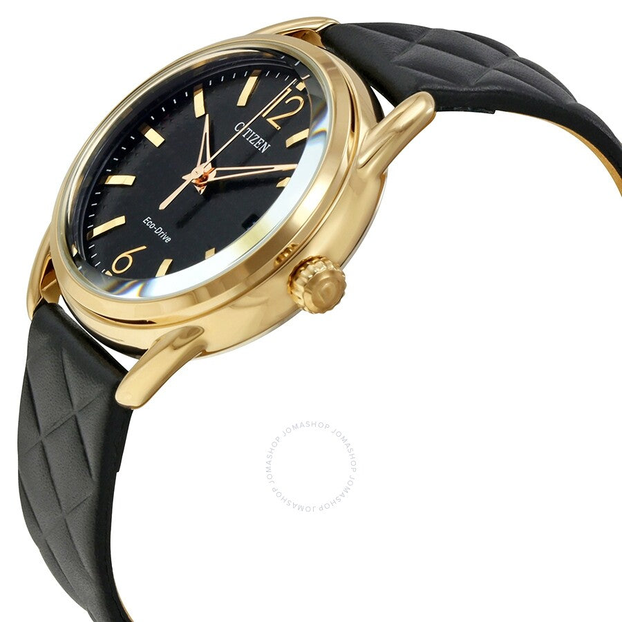 Citizen Drive Black Dial Ladies Watch FE6083-13E - Dawson Watches #2