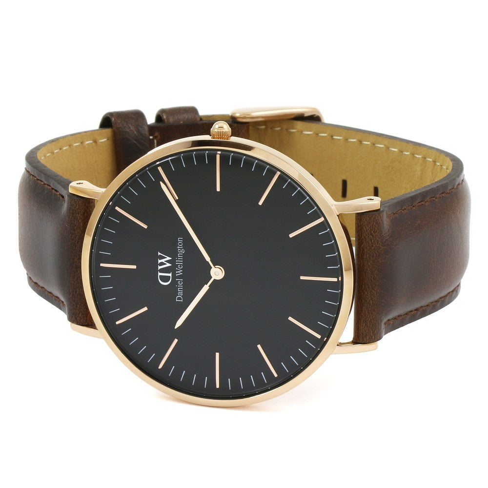 Daniel Wellington Bristol 40mm Men's Gold Watch DW00100125
