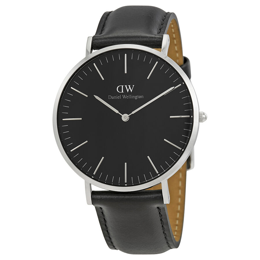 Daniel Wellington Classic Black Sheffield 40mm Watch #DW00100133 - Dawson Watches