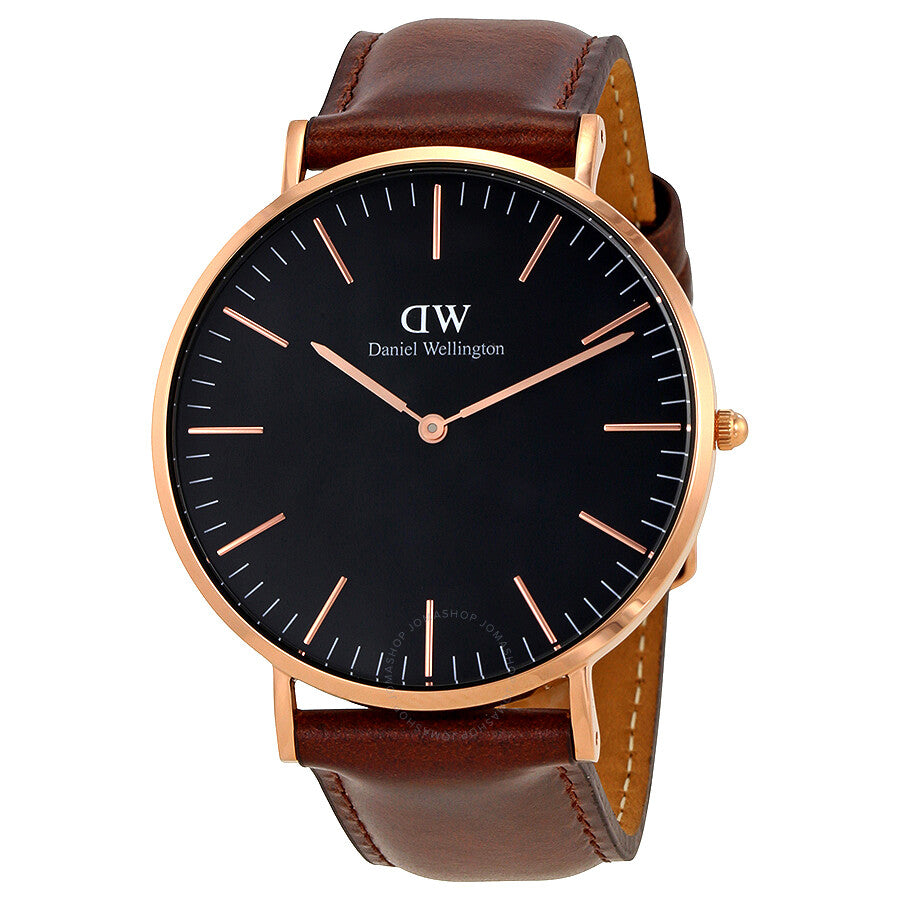 Daniel Wellington Classic Bristol Black Dial 40 MM Watch DW00100125 - Dawson Watches