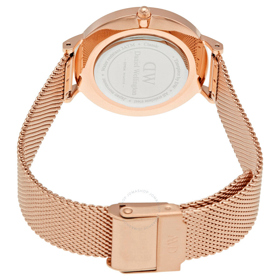 Daniel Wellington Classic Petite Melrose Black Dial Ladies Watch DW00100161 - Dawson Watches #3