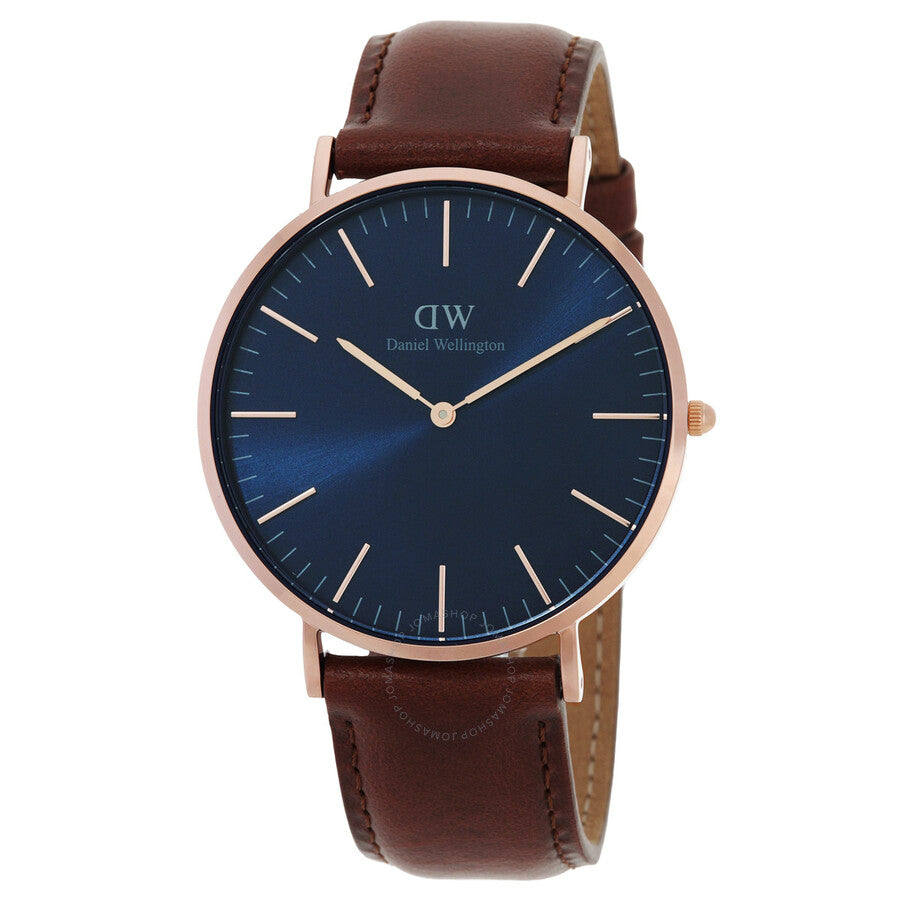Daniel Wellington Classic St Mawes Arctic Quartz Blue Dial Men's Watch DW00100626 - Dawson Watches