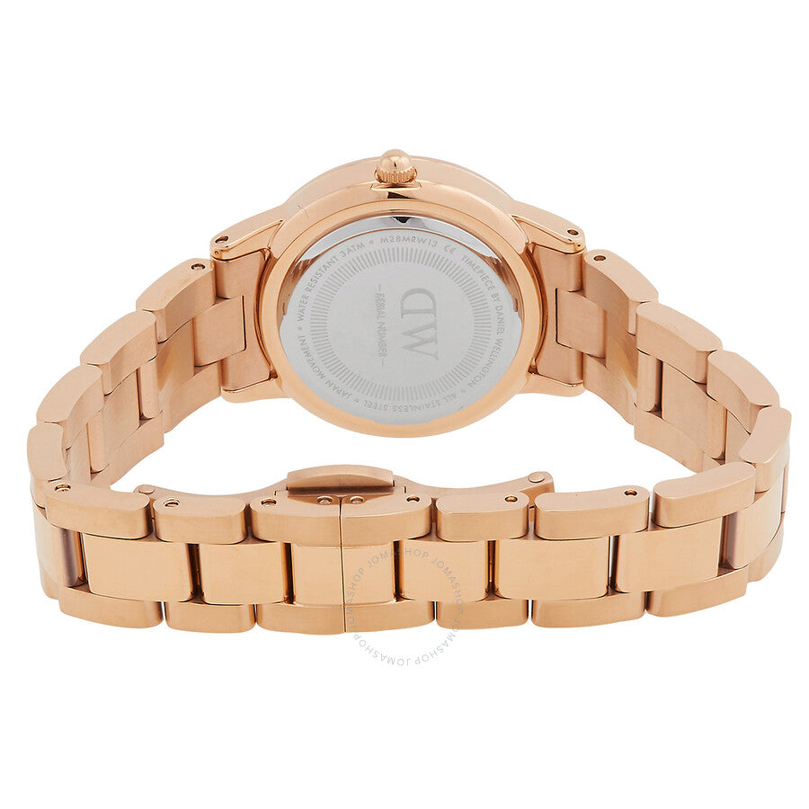 Daniel Wellington Iconic Link Quartz White Dial Ladies Watch DW00100213 - Dawson Watches #3