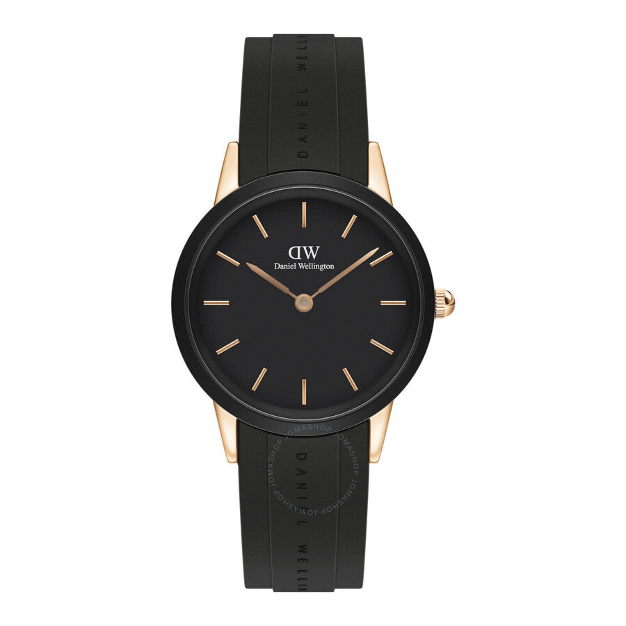 Daniel Wellington Iconic Motion Quartz Black Dial Ladies Watch DW00100426 - Dawson Watches