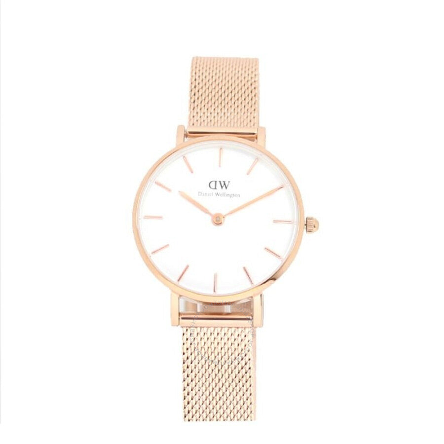 Daniel Wellington Petite Melrose Quartz White Dial Ladies Watch DW00500093 - Dawson Watches