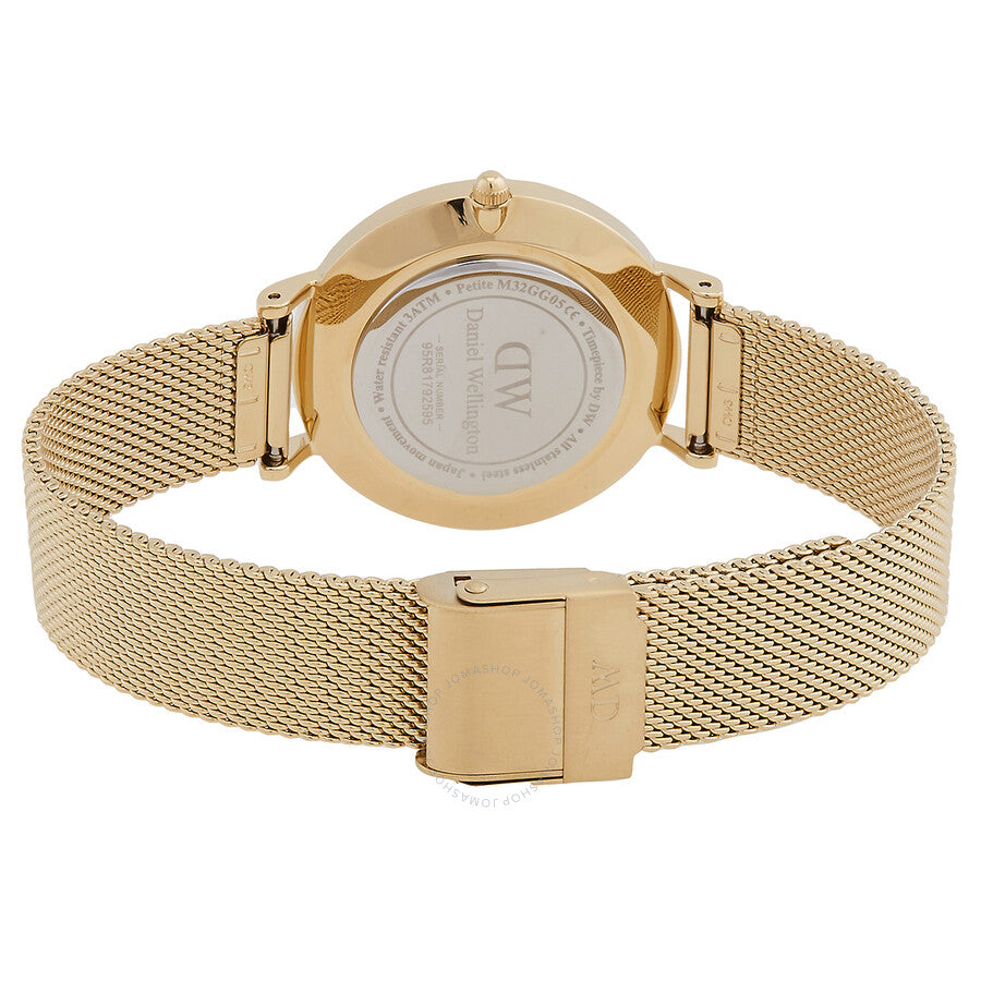 Daniel Wellington Petite Quartz Gold Dial Ladies Watch DW00100474 - Dawson Watches #3
