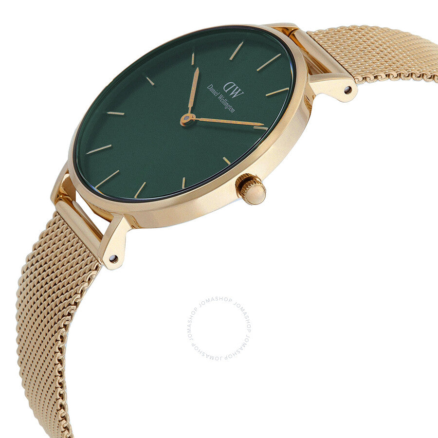 Daniel Wellington Petite Quartz Green Dial Ladies Watch DW00100480 - Dawson Watches #2