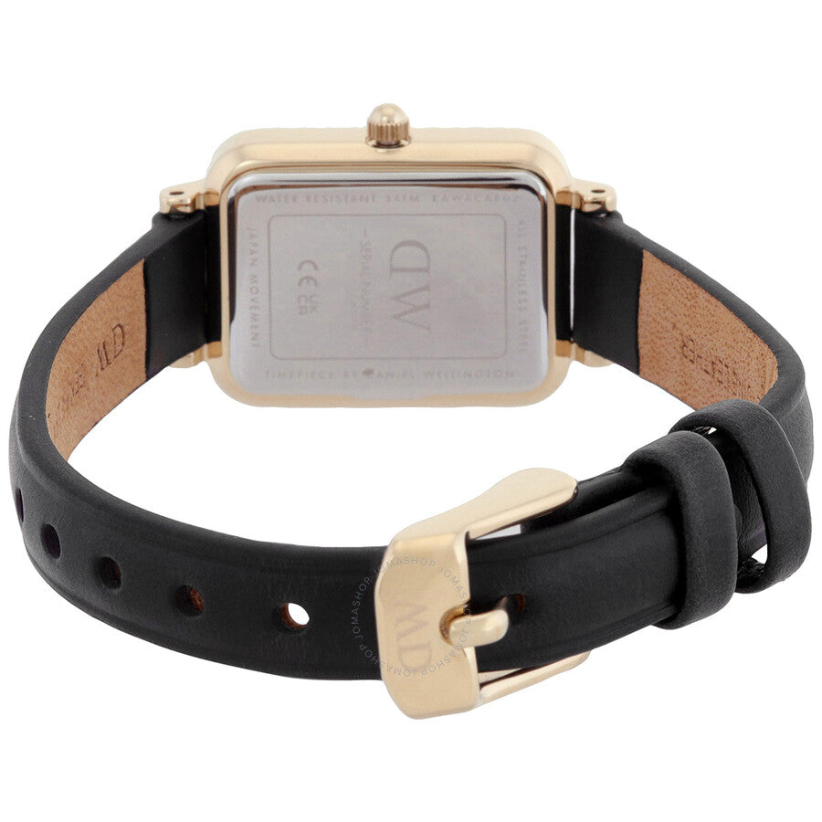 Daniel Wellington Quadro Quartz Eggshell White Dial Ladies Watch DW00100559 - Dawson Watches #3