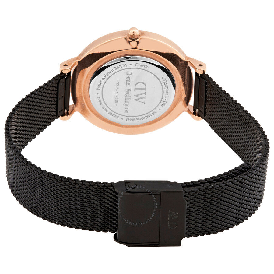 Daniel Wellington Quartz Black Dial Ladies Watch DW00100201 - Dawson Watches #3
