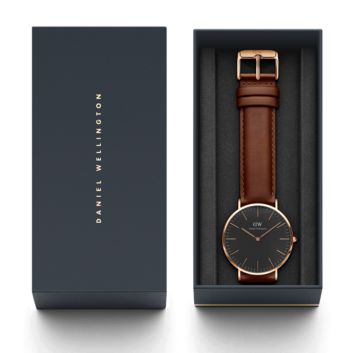 Daniel Wellington St Mawes 40mm Men's Gold Watch DW00100124