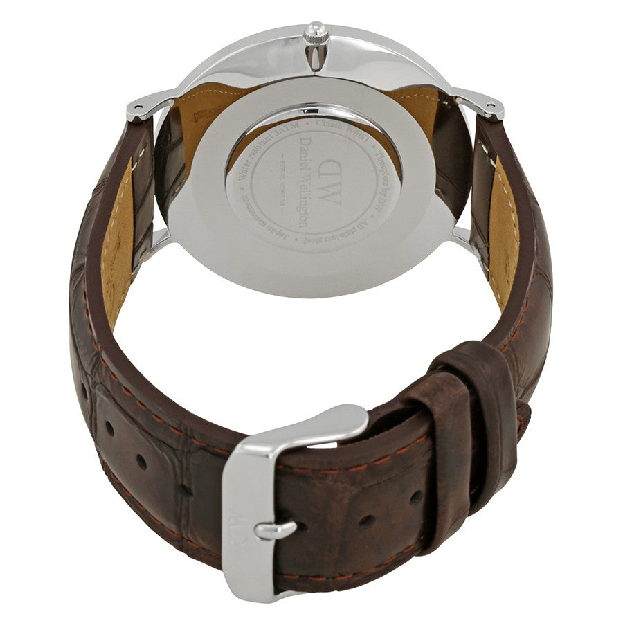 Daniel Wellington York 40mm Men's Silver Watch DW00100025