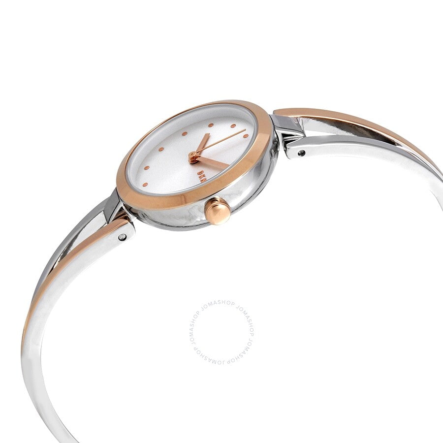 DKNY Crosswalk Quartz Silver Dial Two-tone Ladies Watch NY2791 - Dawson Watches #2