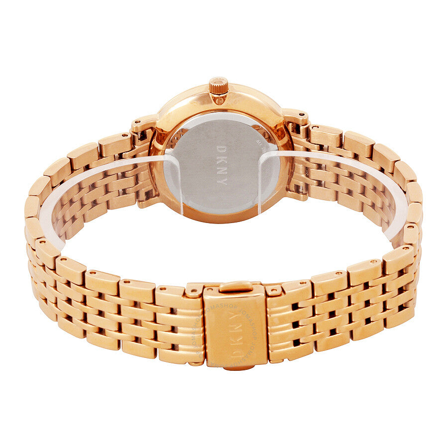 DKNY Minetta White Dial Rose Gold-tone Ladies Watch NY2511 - Dawson Watches #3