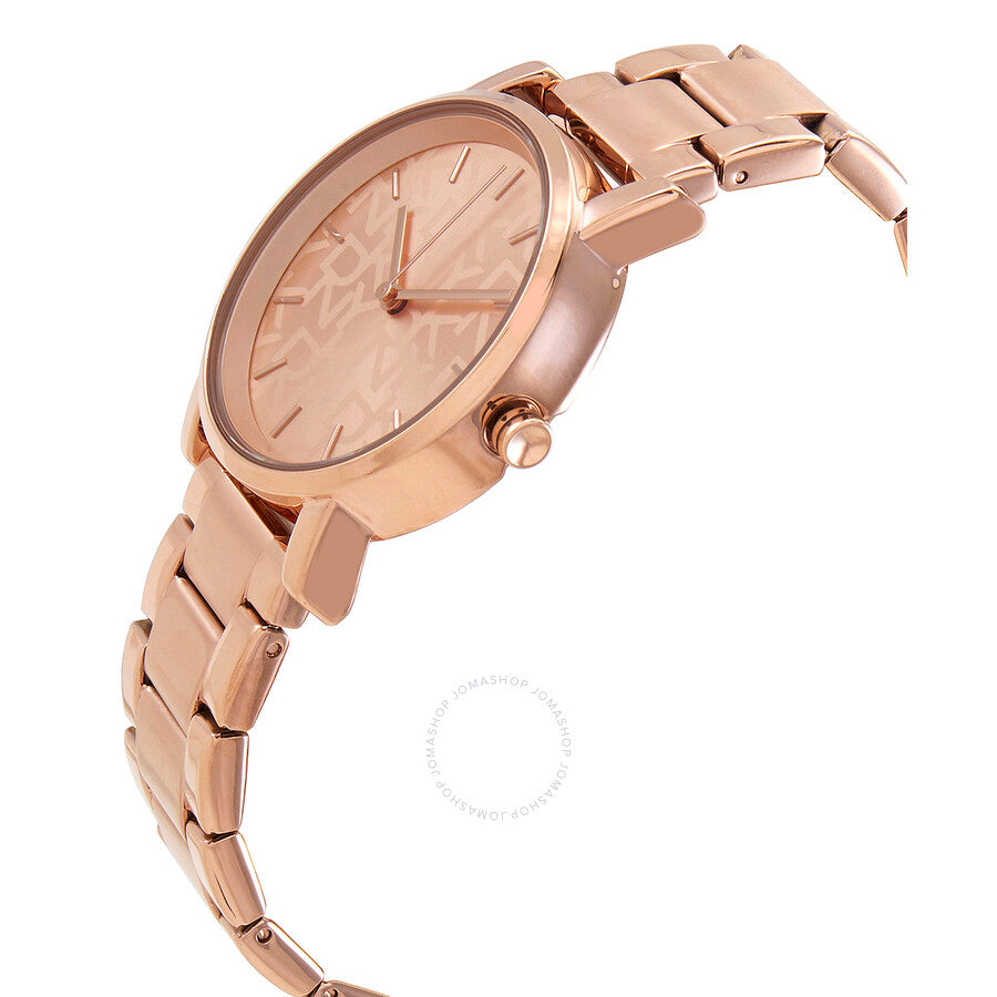 DKNY Soho Quartz Rose Dial Ladies Watch NY2854 - Dawson Watches #2