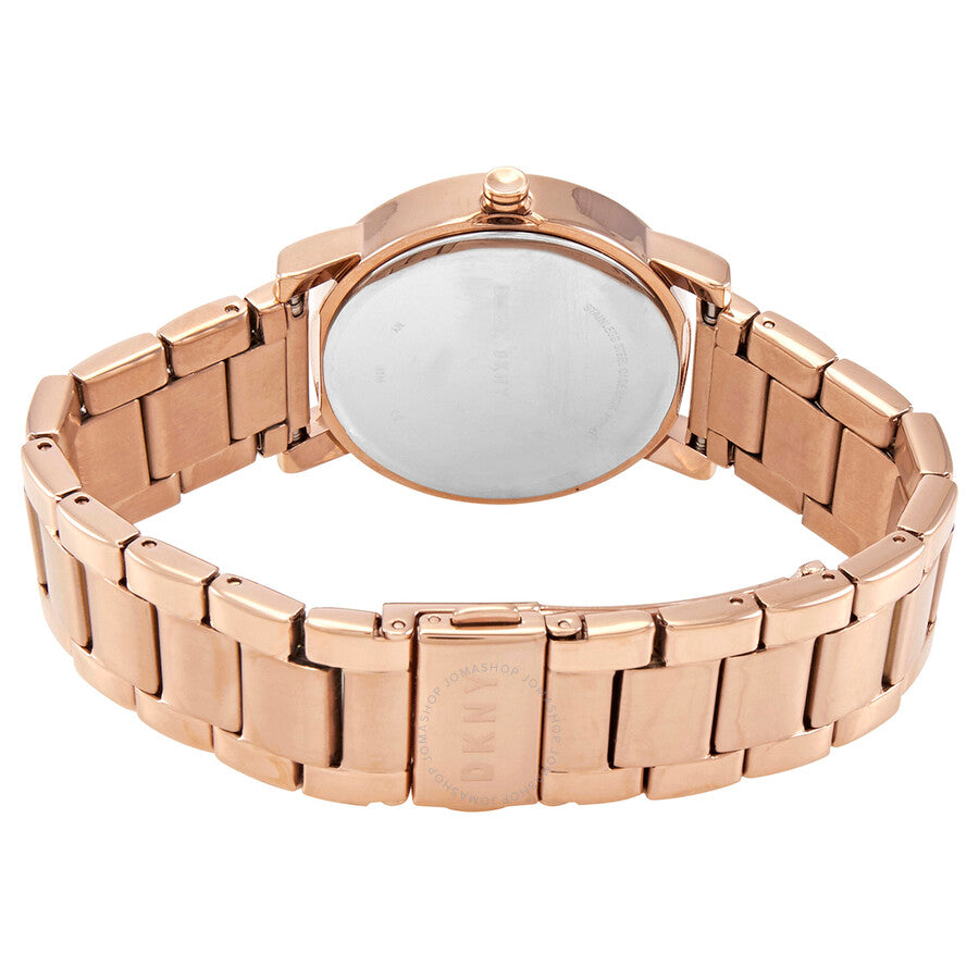 DKNY Soho Quartz Rose Dial Ladies Watch NY2854 - Dawson Watches #3