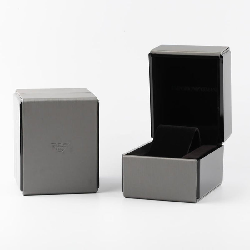 Emporio Armani Gianni T-Bar Silver Women's Watch - AR1908