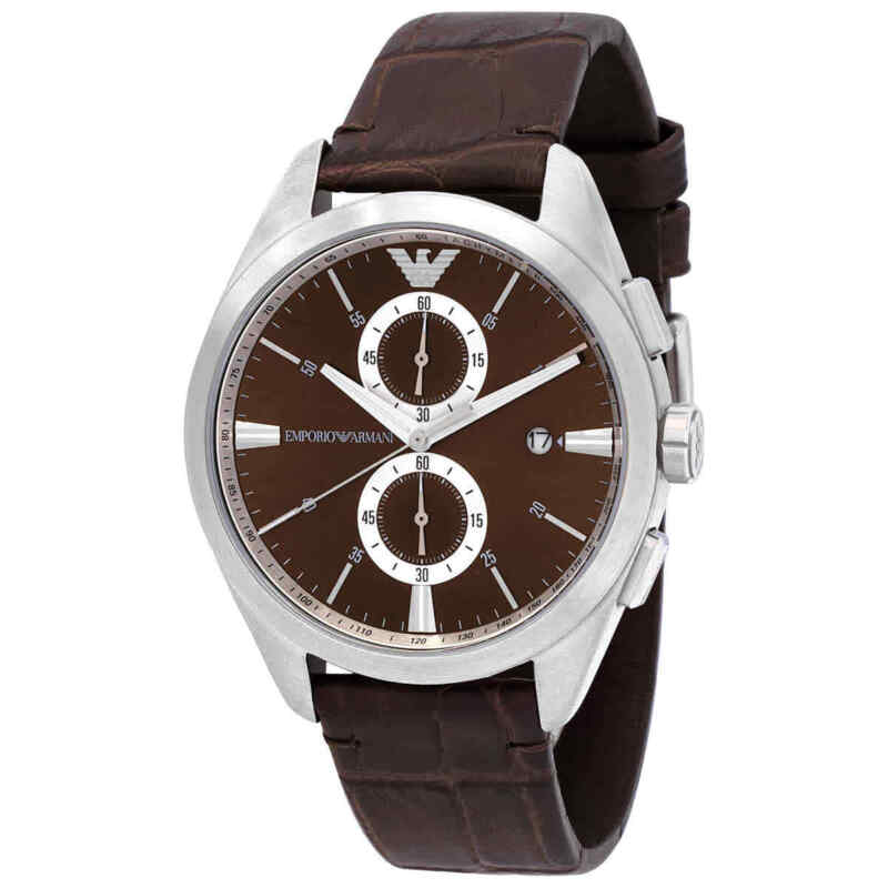 Emporio Armani Chronograph Quartz Brown Dial Men’s Watch AR11482 - Watch